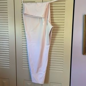 Fabletics White XXL joggers